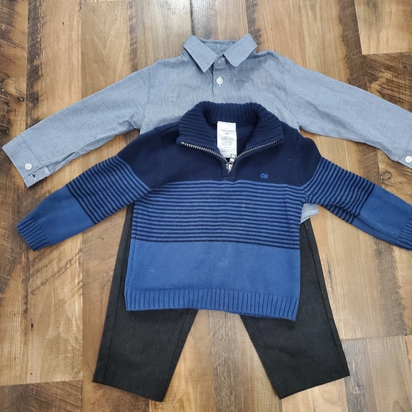 Calvin Klein Baby 3 Piece Dress Holiday Outfit, 18mths - Picture 1 of 5